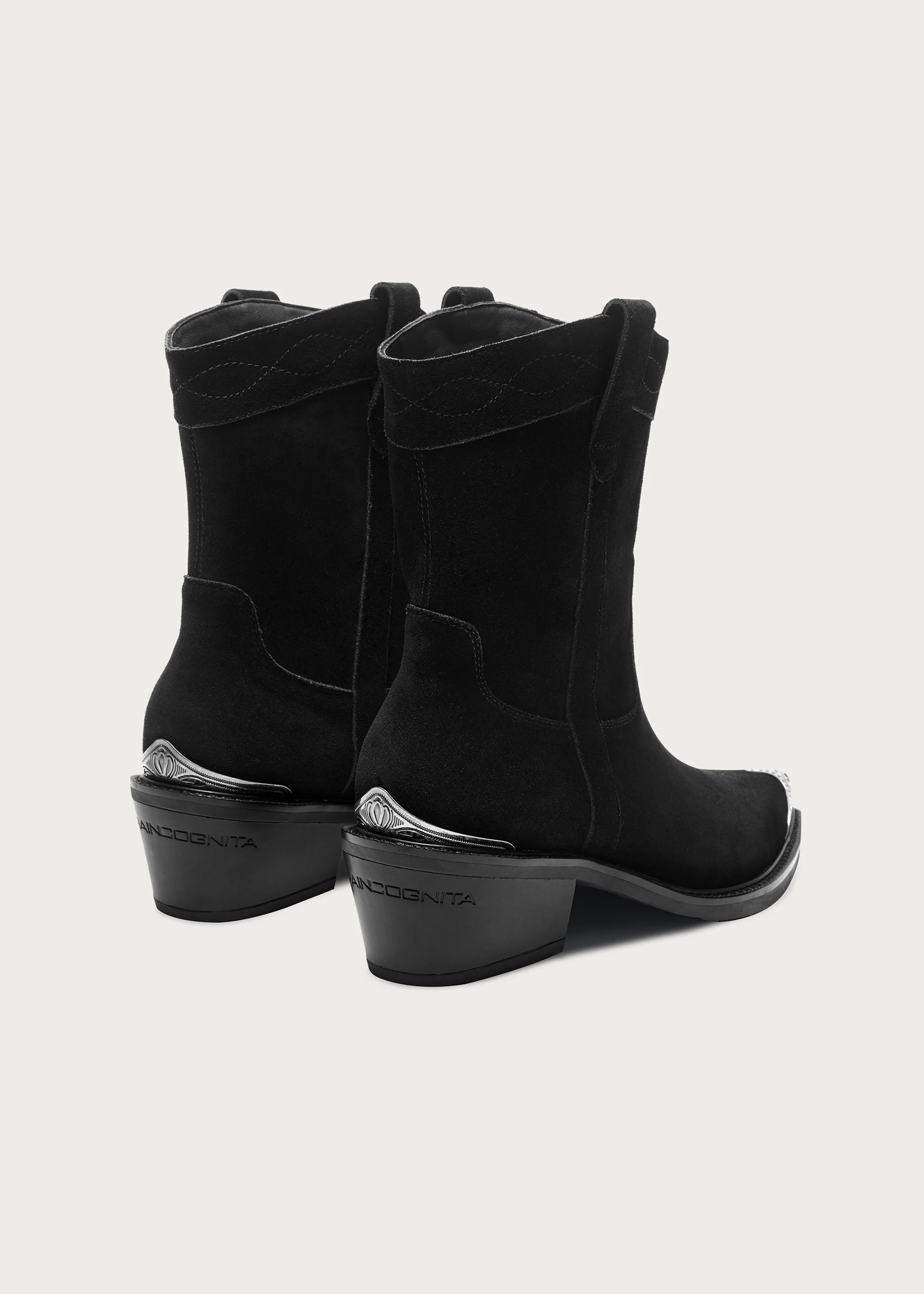 Western Cowboy-Style Ankle Boots - Image 8