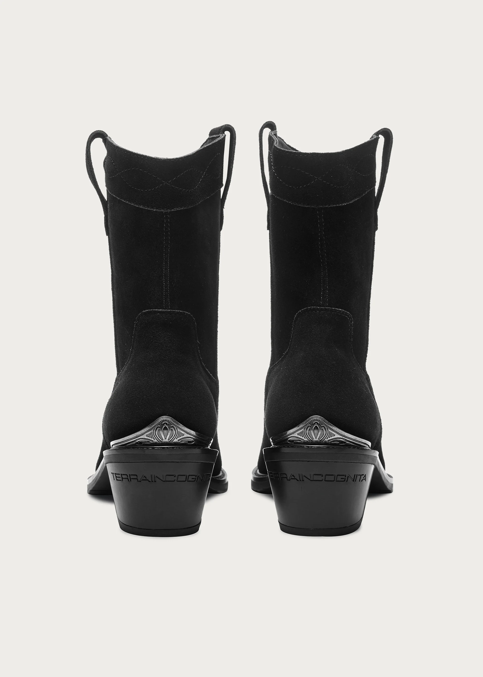 Western Cowboy-Style Ankle Boots - Image 9