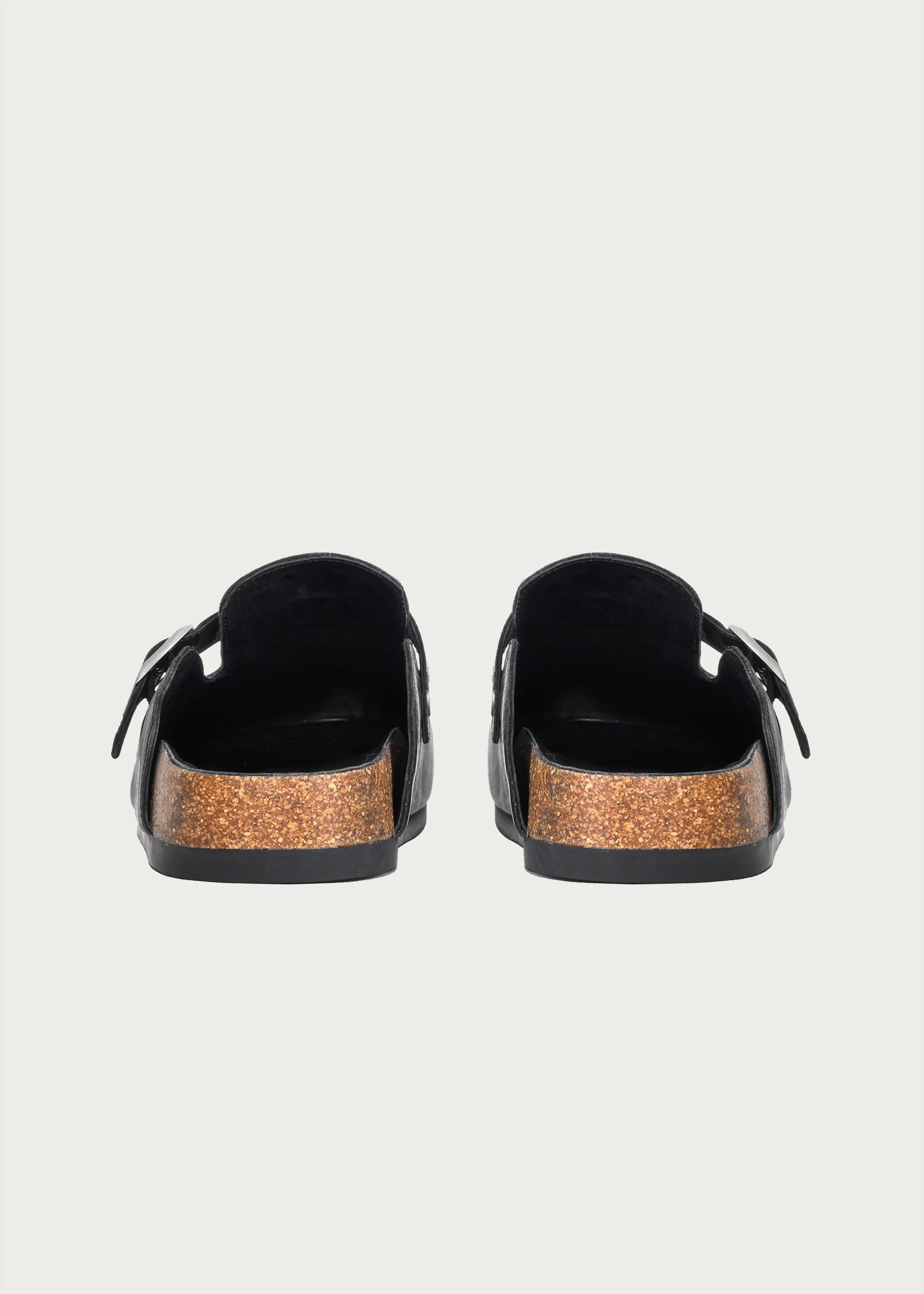 Horsehide Clogs Black - Image 9