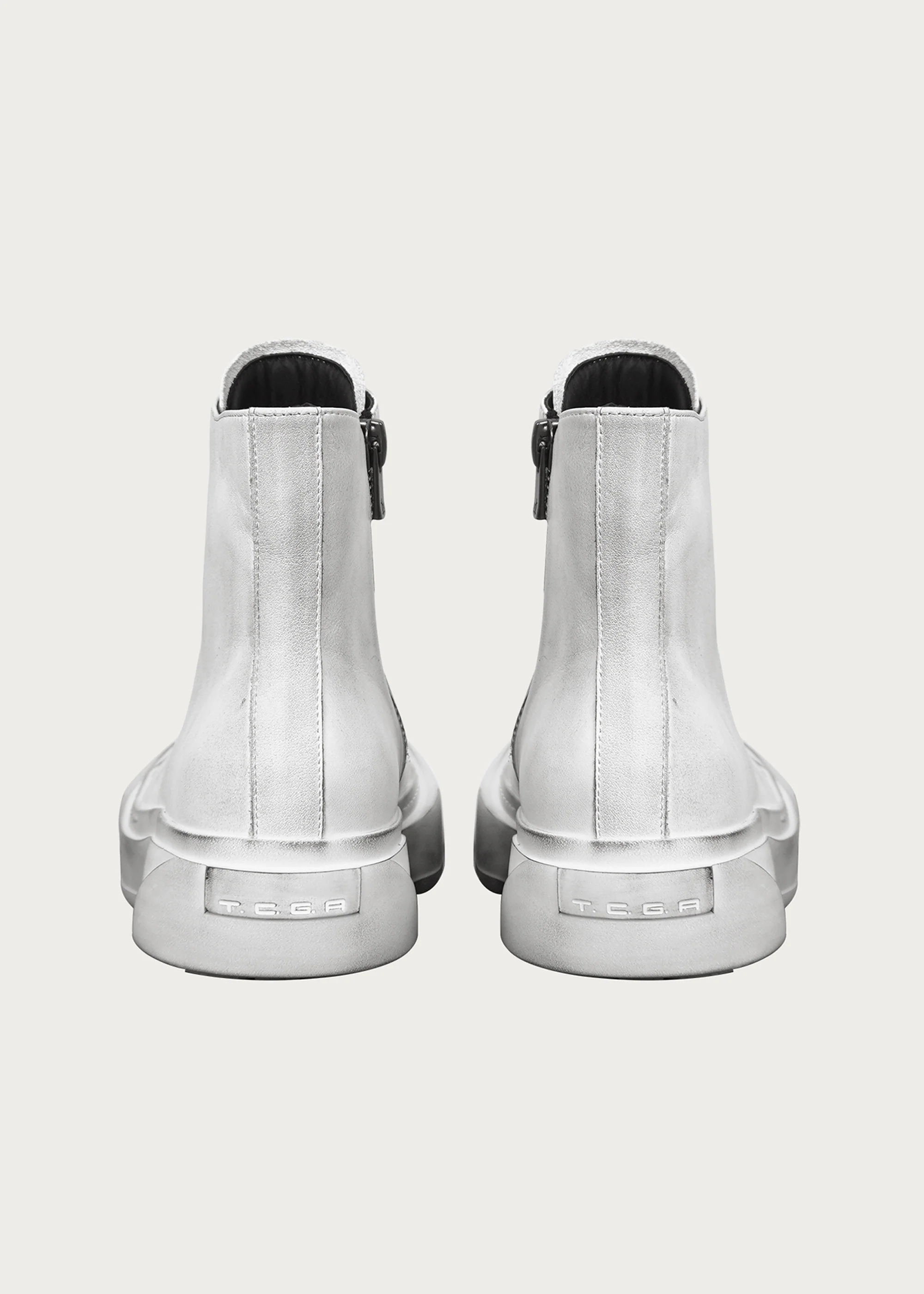 Lake Moon Skateboard Shoes Dirty White - Image 14