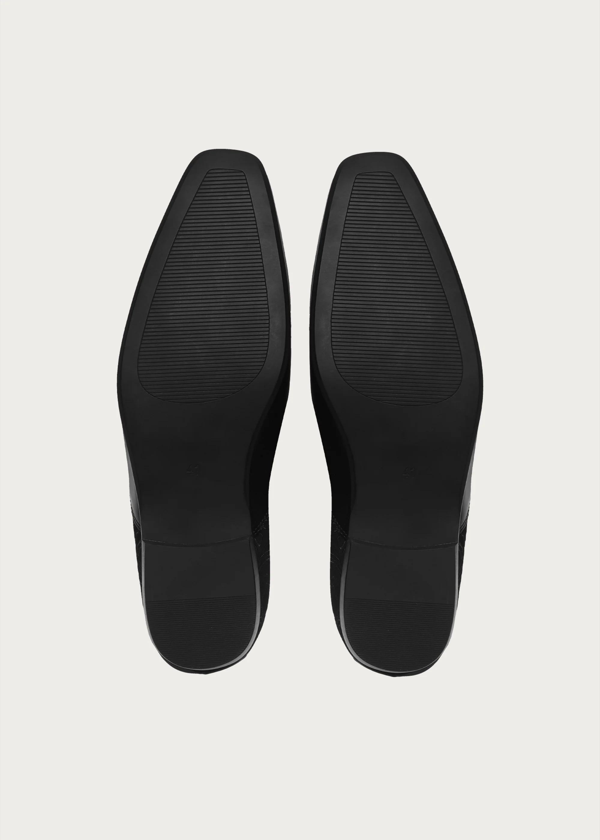 Flower-Patterned Pointed Mules Black - Image 7