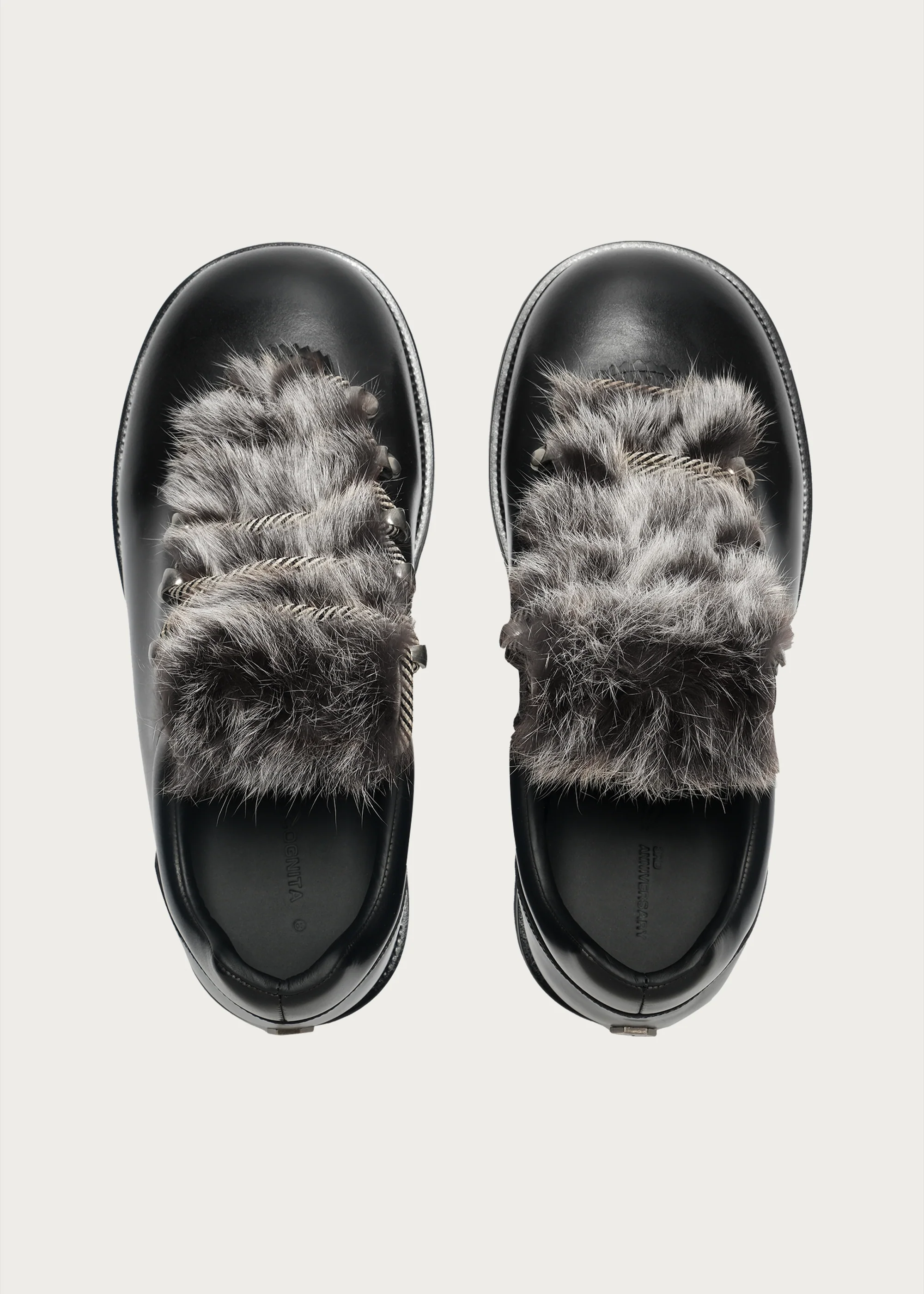 Outdoor-Inspired Leather Shoes Black - Image 4
