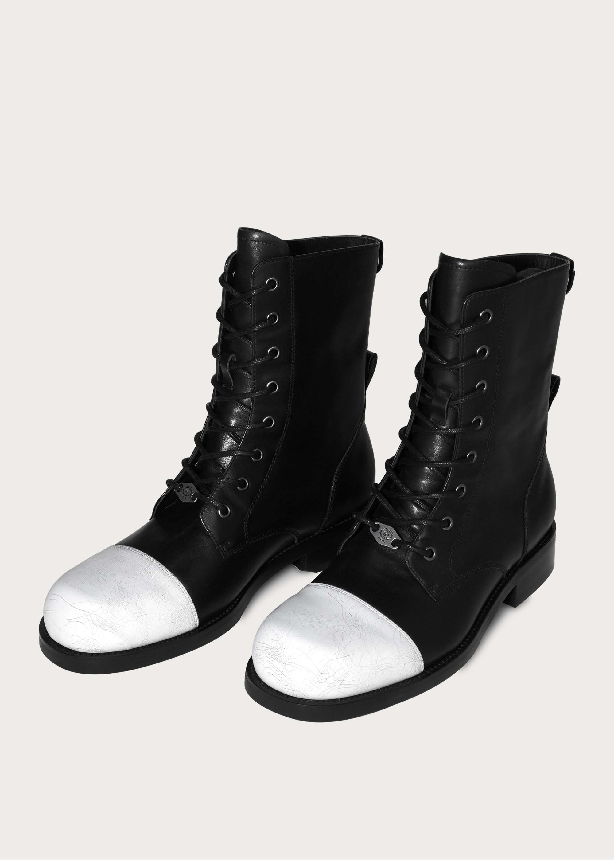 【Pre-sale 30-45 days】White-toed boots - Image 4