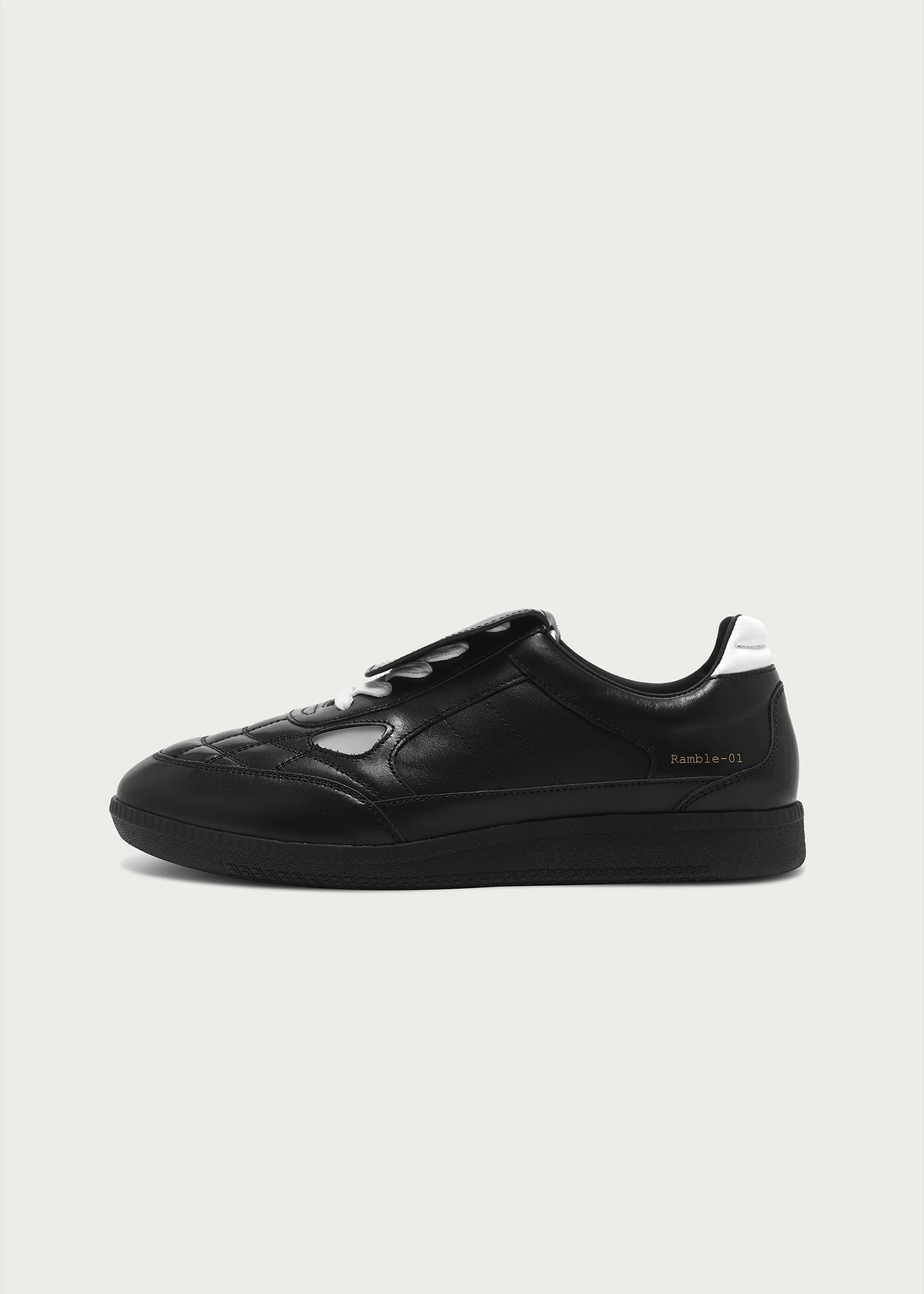 Ramble Sneakers Textured Black