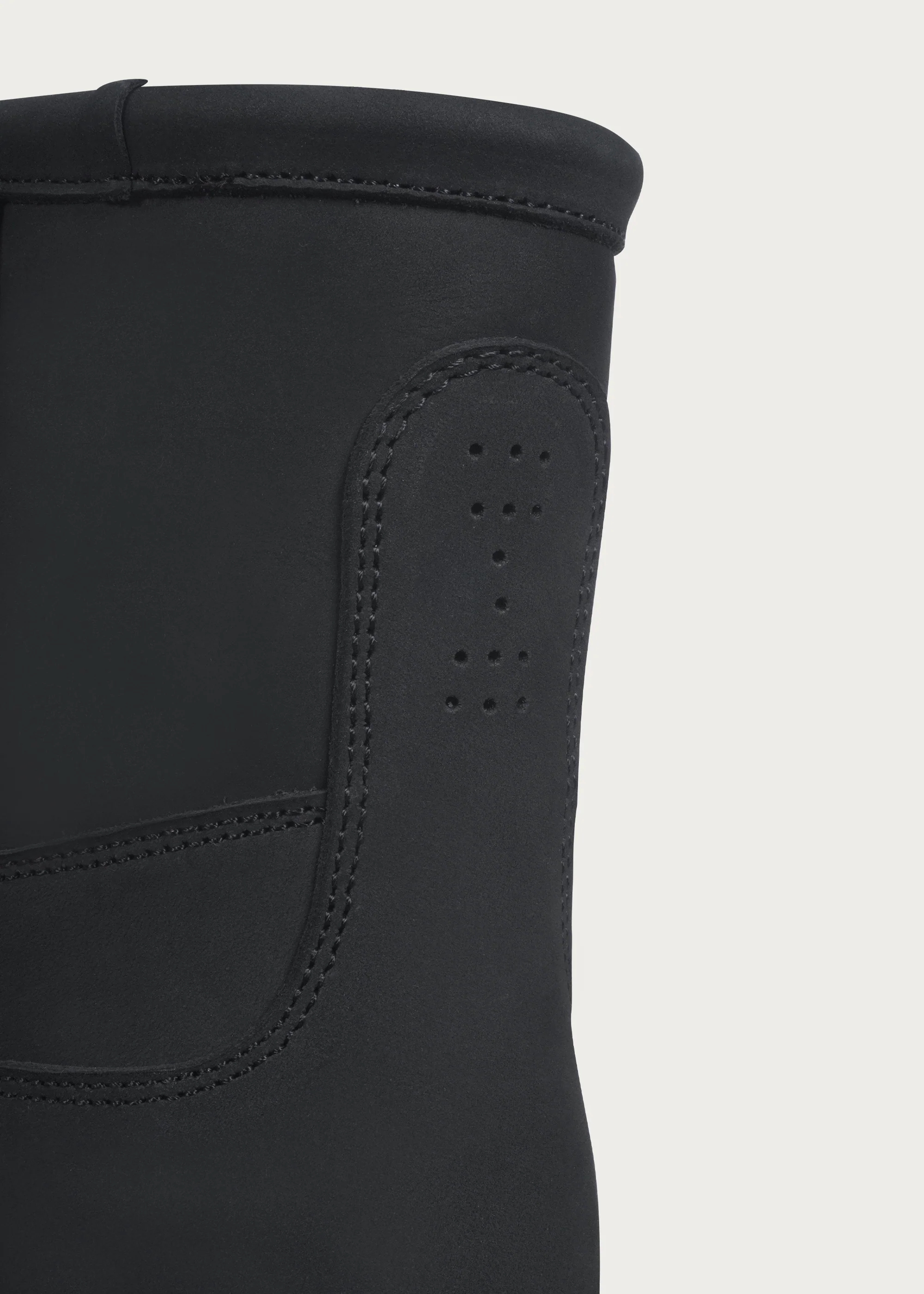 Fleece Mid-Top Snow Boots Matte Black - Image 12