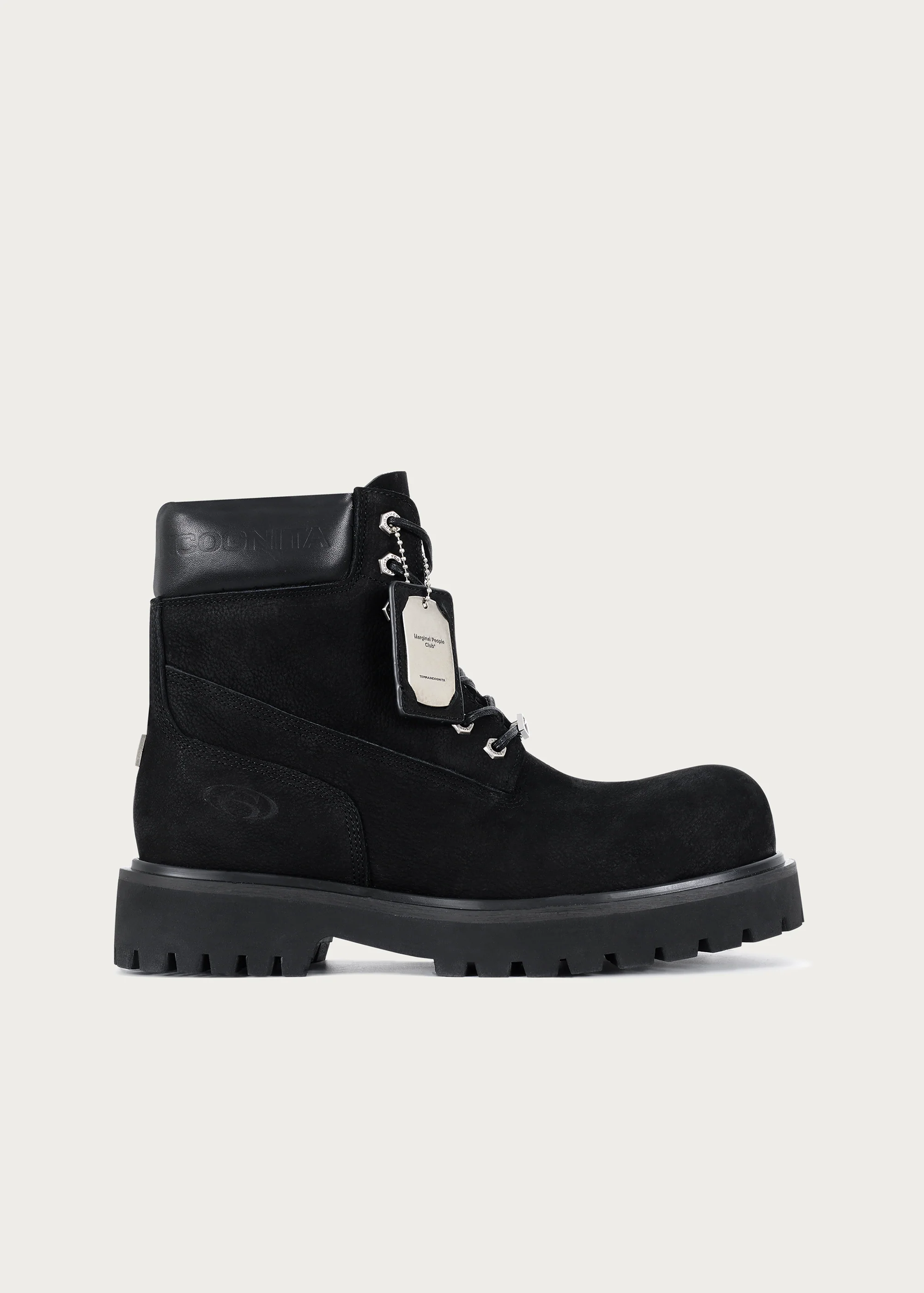 Cowhide Workwear Boots Black - Image 8