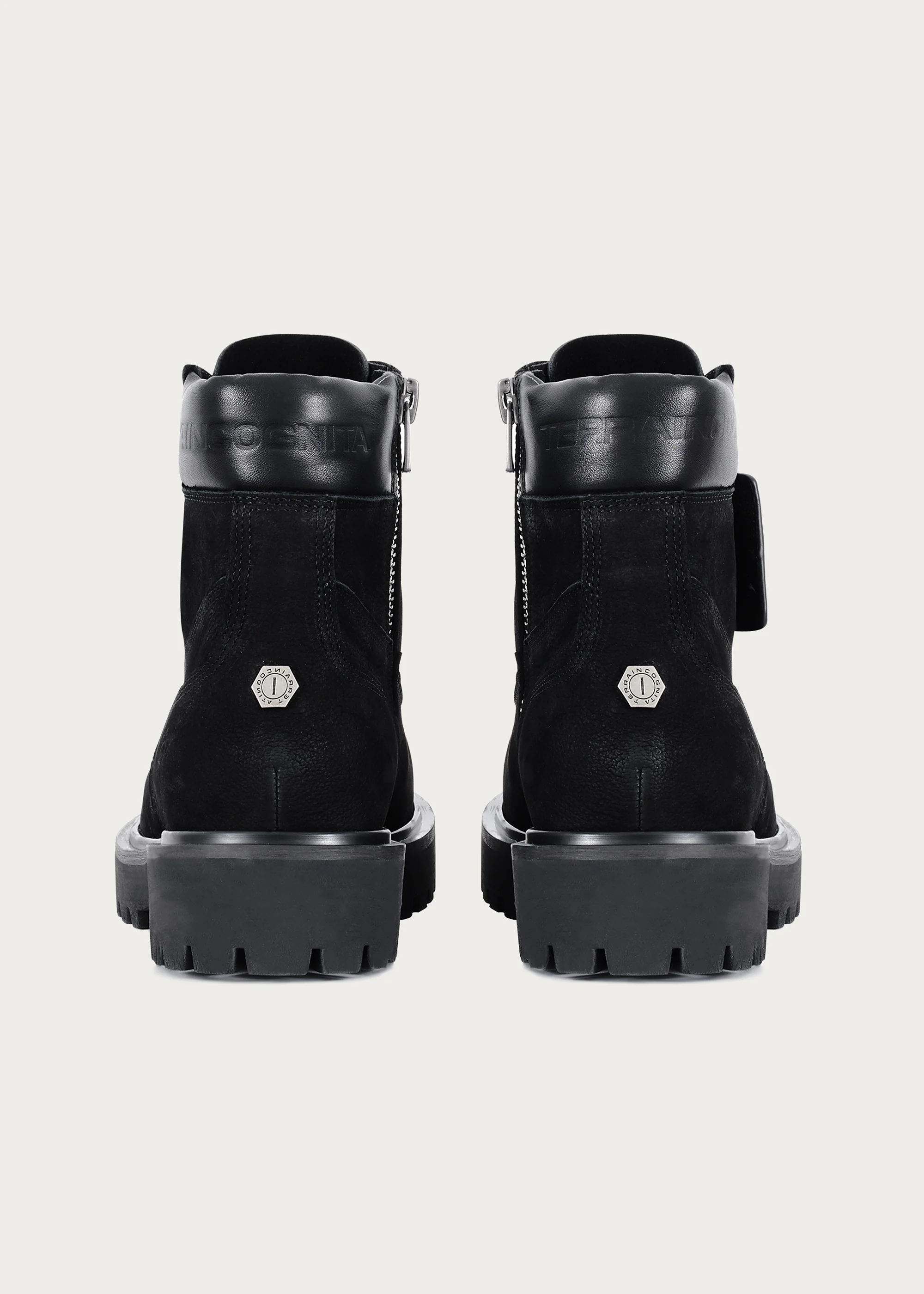 Cowhide Workwear Boots Black - Image 9