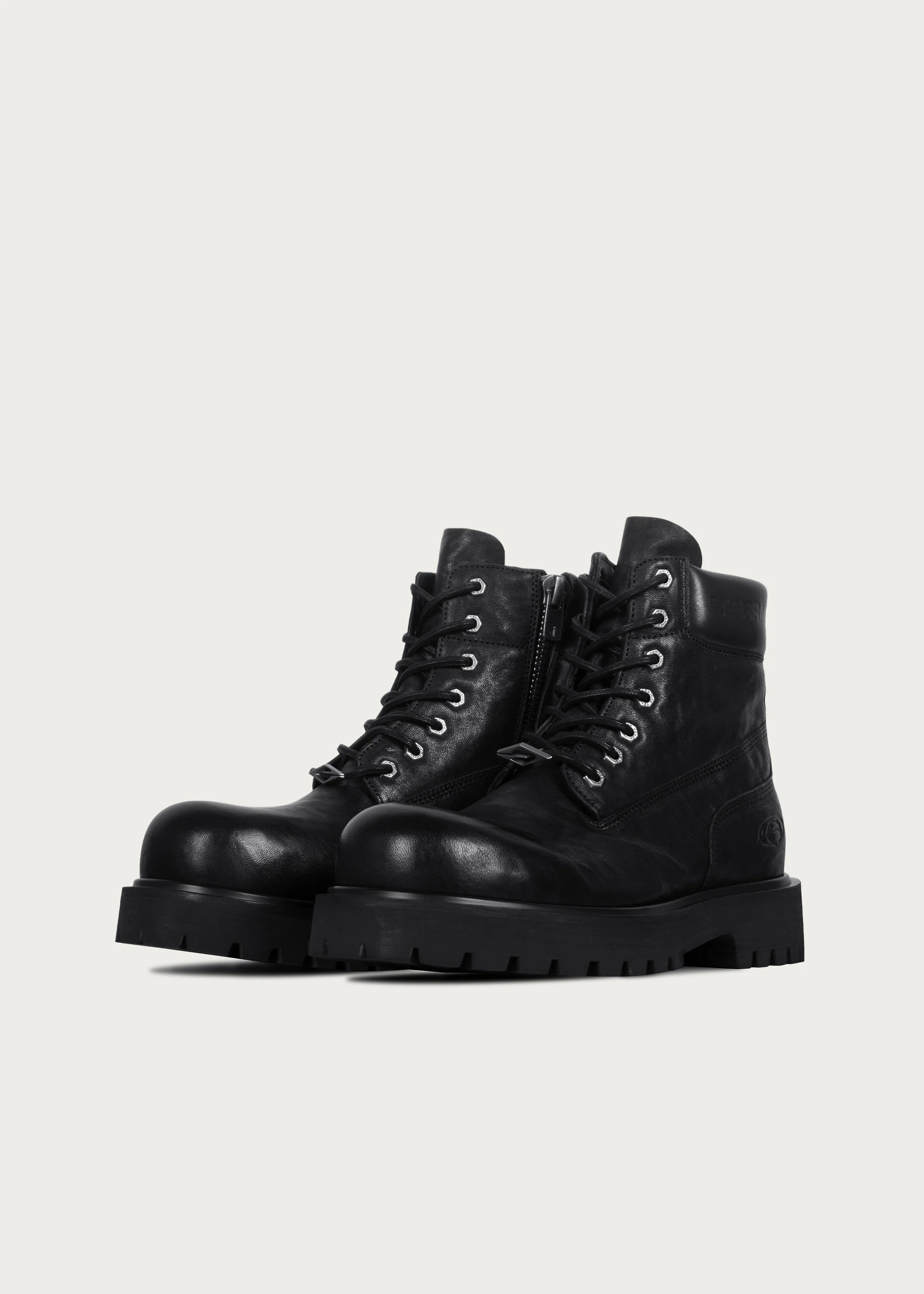 Horsehide Workwear Boots Black - Image 5